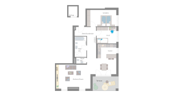 3 1/2 Zimmer im EG Leonberg