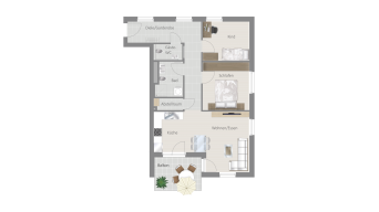 Asperg 3 1/2 Zimme H9 – W7