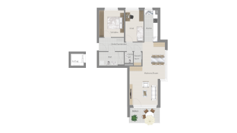 Korntal 3 1/2 Zimmer R7 - 4F