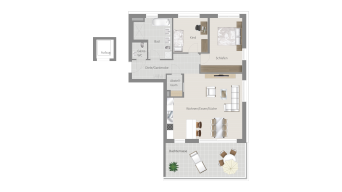 Korntal West 3,5 Zimmer Y8-11B